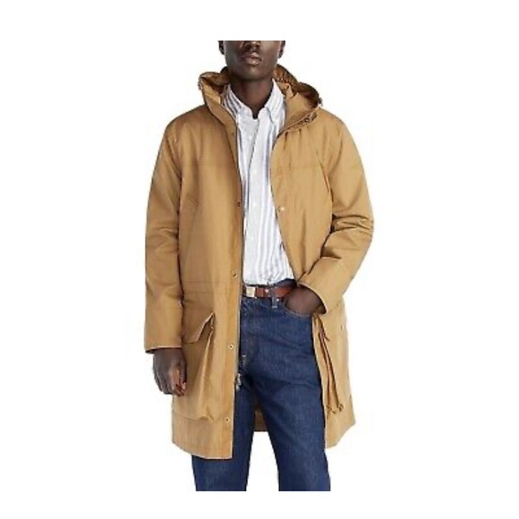 NWT JCrew Fremont hooded canvas jacket - Picture 2 of 3